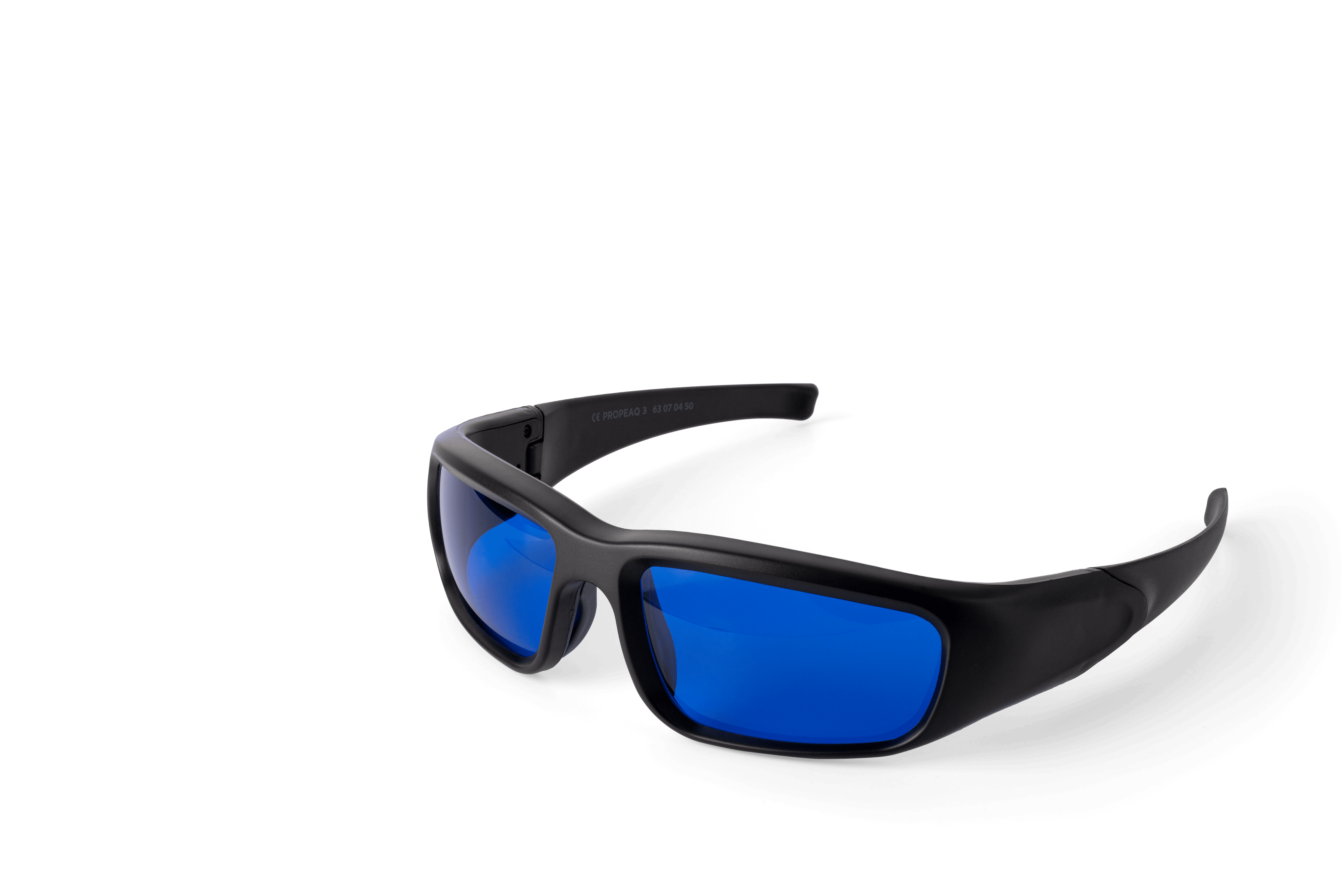Dark blue lenses for Propeaq light glasses