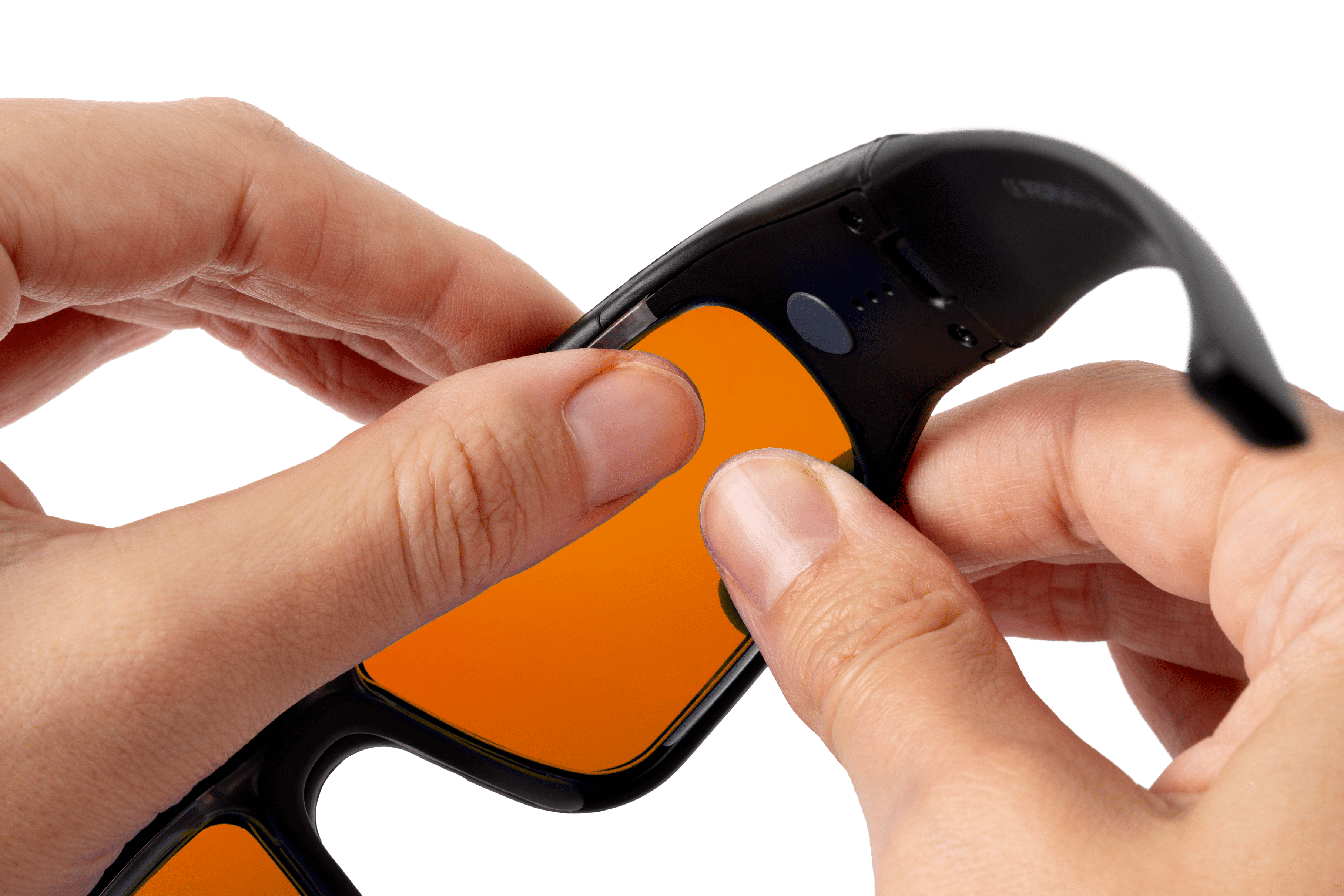 Orange lenses for Propeaq light glasses