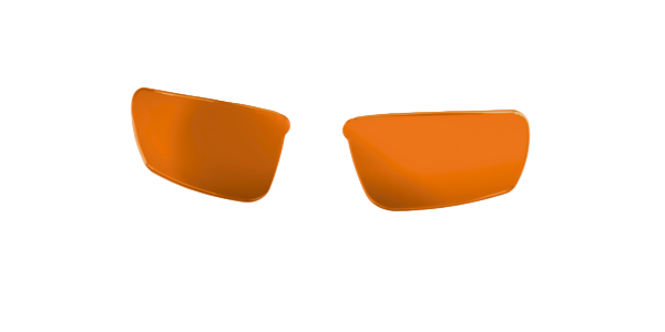 Oranje glazen voor PROPEAQ lichtbril
