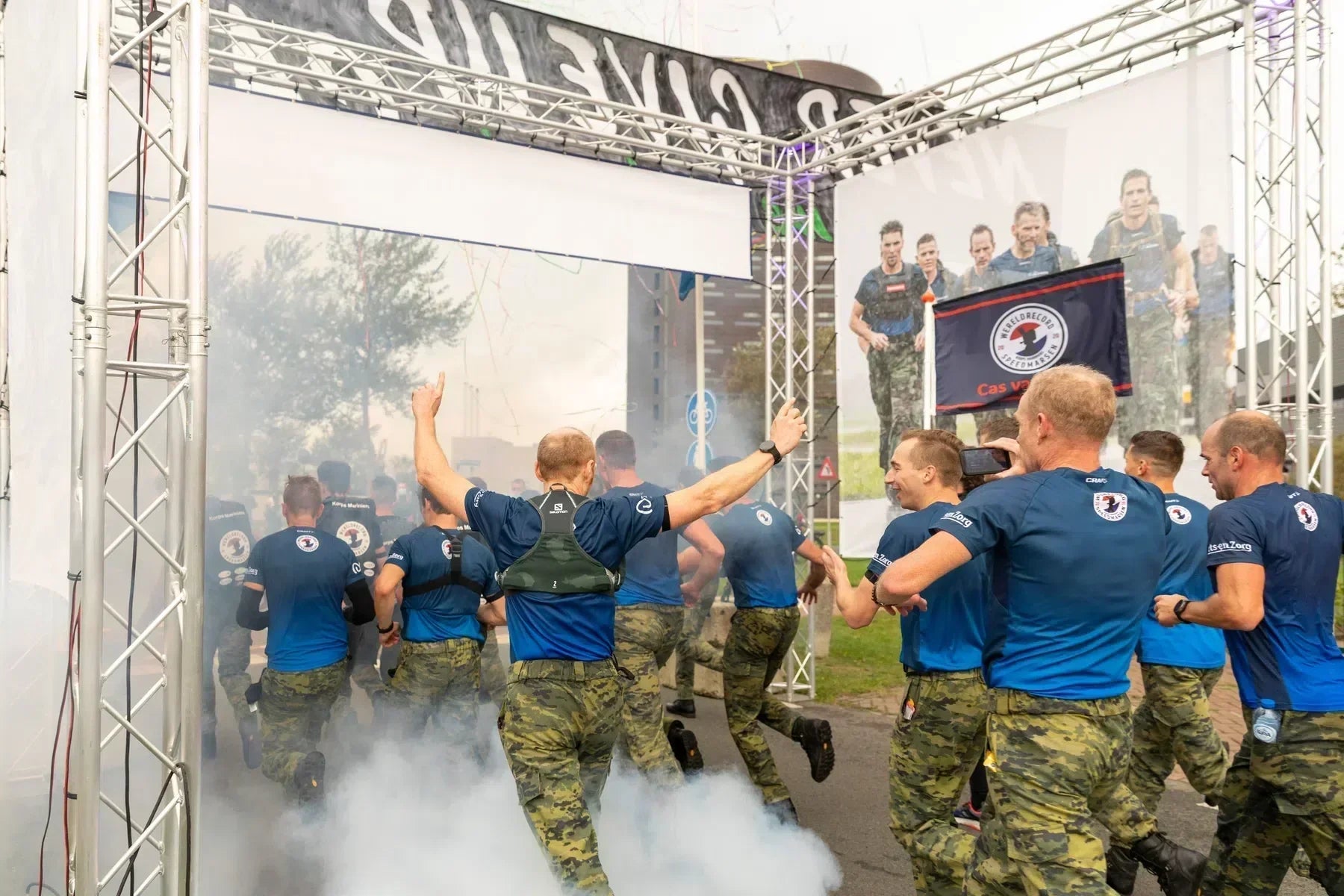 5 Jaar wereldrecord speedmars: Mariniers verbreken grenzen met hulp van lichttechnologie van Propeaq