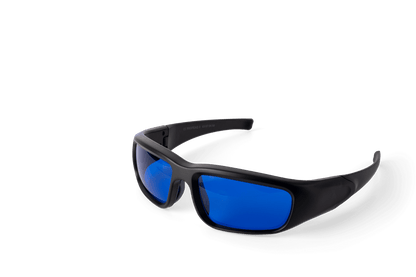 Dark blue lenses for Propeaq light glasses