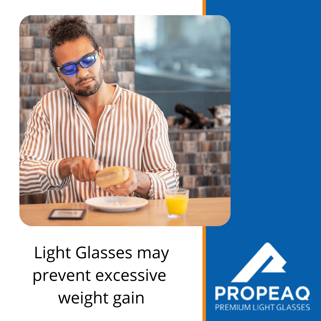 Light therapy prevents weight gain